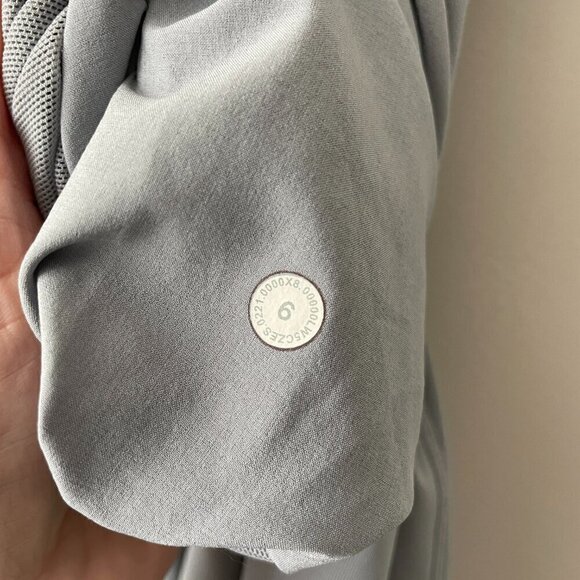 Lululemon 2021 Stretch 7/8 Length Pant 25" Tapered Leg Pants Rhino Grey 6 - Picture 9 of 9